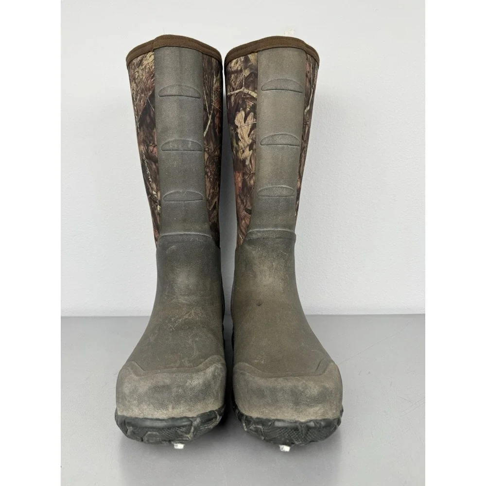 Lacrosse Rubber Hunting Boots Mens 12 Alpha Lite Camo‎ Waterproof Gray Work 16